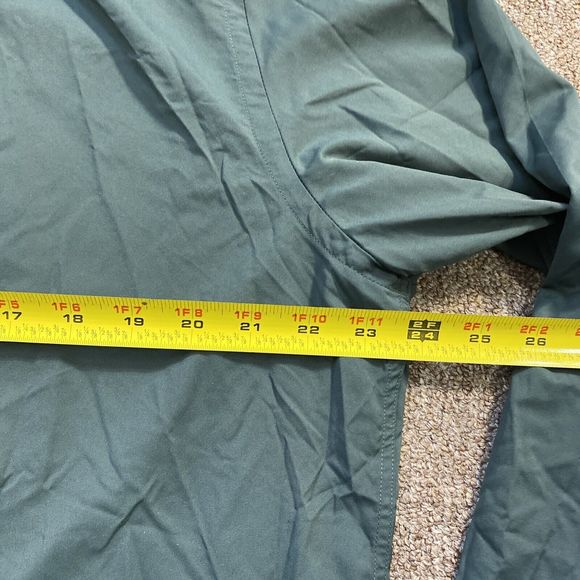 Untuckit Shirt Men's Green 2XL XXL Performance Gironde Button - Picture 3 of 9